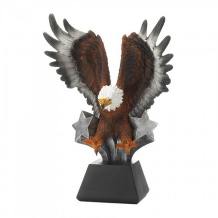 ACCENT PLUS Eagle Statue with Shooting Stars, Blue 10019053